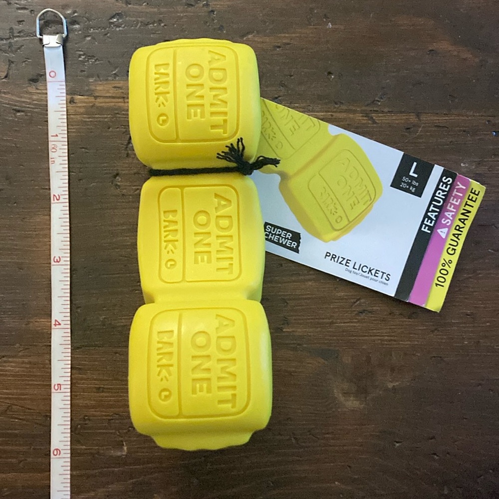 Bark Super Chewer Large Tickets